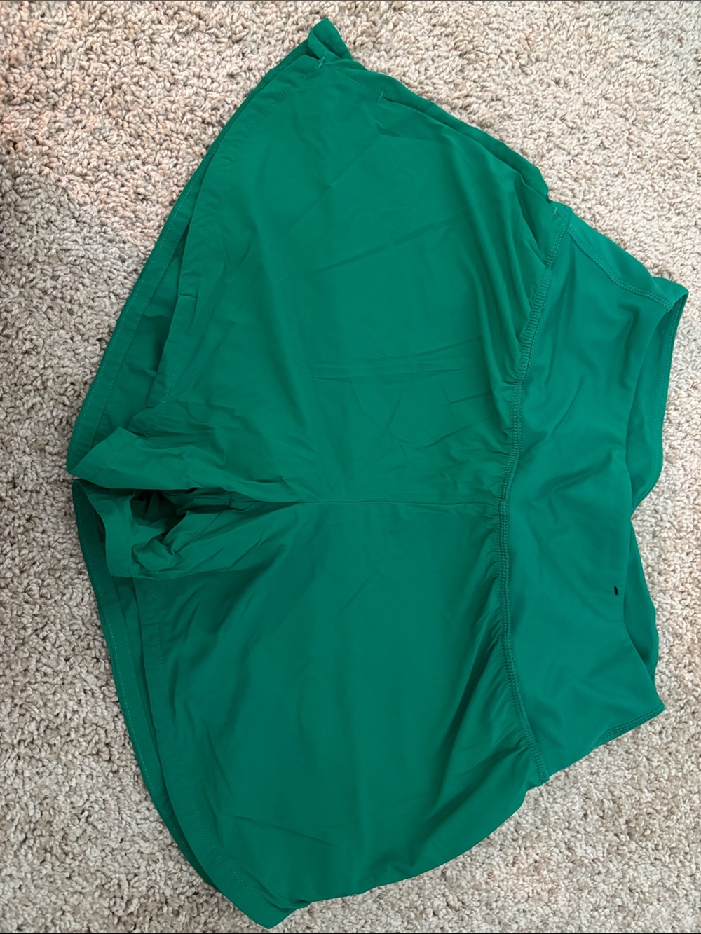 Green Athletic Running Short. Spyder